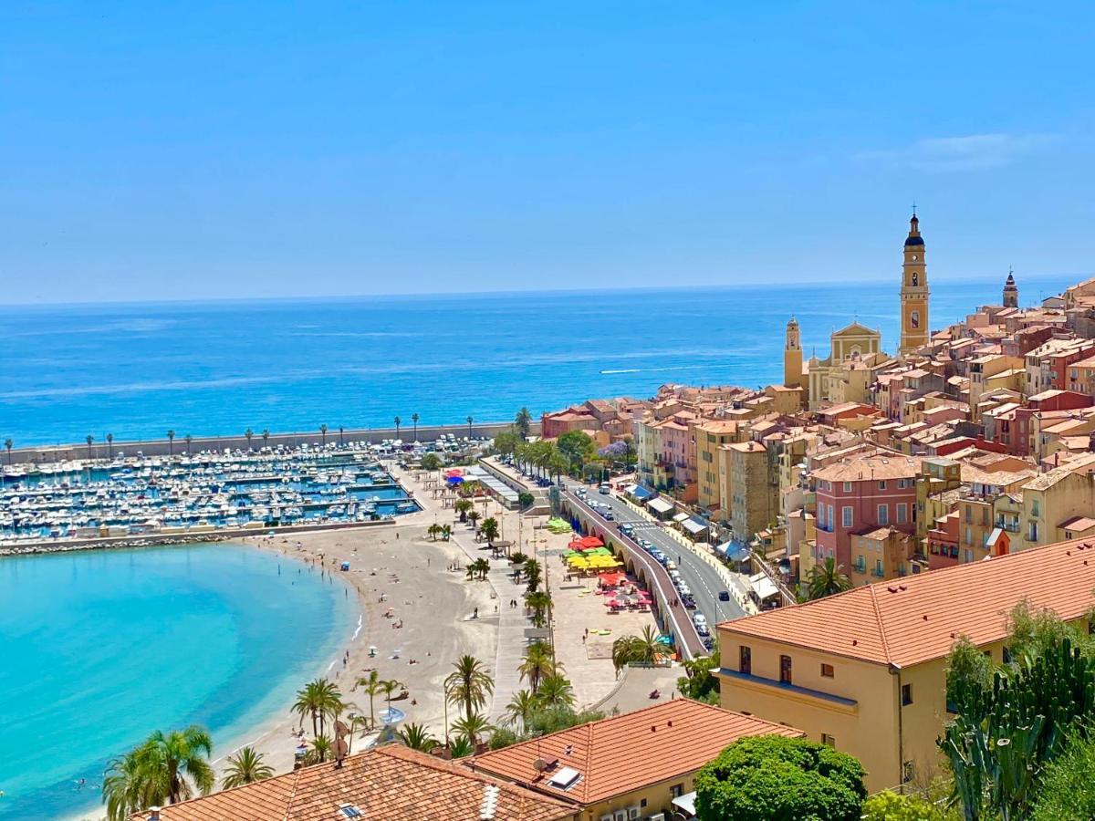 Les Glycines Apartment Menton Ngoại thất bức ảnh