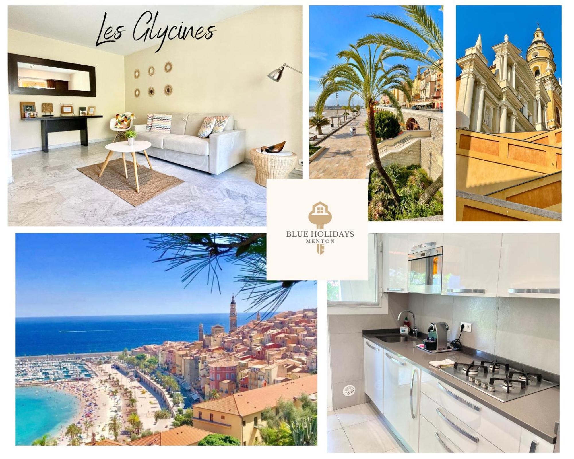 Les Glycines Apartment Menton Ngoại thất bức ảnh